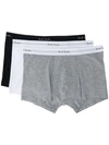 Paul Smith Three-pack Stretch Organic Cotton-jersey Boxer Briefs In Neutral