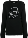 KARL LAGERFELD KARL LIGHTNING BOLT SWEATSHIRT