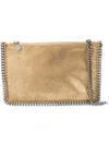 STELLA MCCARTNEY STELLA MCCARTNEY FALABELLA CLUTCH - YELLOW