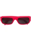 Retrosuperfuture Smile Sunglasses In Red