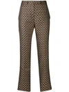 ETRO GEOMETRIC JACQUARD TROUSERS