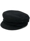 MAISON MICHEL MAISON MICHEL BLACK ABBY WOOL SAILOR HAT