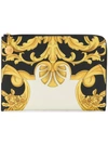 VERSACE VERSACE PRINTED POUCH CLUTCH - BLACK