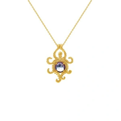 Lee Renee Octopus Alexandrite Necklace - Gold