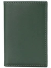 Comme Des Garçons Classic Cardholder In Green