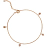 Lee Renee Loveliness Of Ladybirds Bracelet - Rose Gold