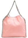 Stella Mccartney Stella Logo Tote Bag In Pink