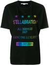 STELLA MCCARTNEY STELLA MCCARTNEY STELLABRATION全棉T恤 - 黑色