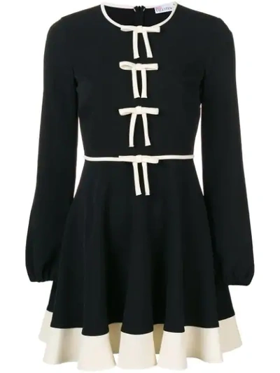 red valentino black dress with bow Dress Red Valentino | color Black