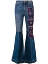 DOLCE & GABBANA FLARED AMORE JEANS