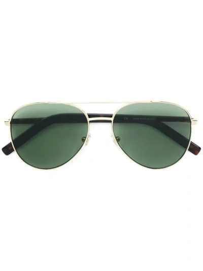Retrosuperfuture Ideal Aviator Sunglasses In Green