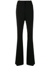 Tom Ford Mid-rise Flared Trousers In Black