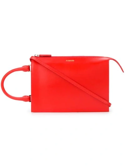 Jil Sander Small Tootie With Side Handle In Red