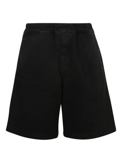 14bros Drawstring Pocket Shorts In Black