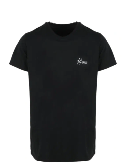 14bros Logo T-shirt In Black