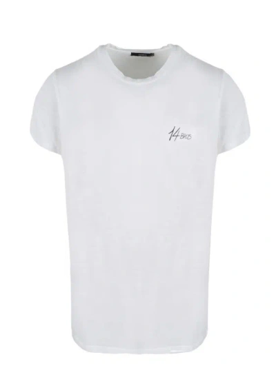 14bros Logo T-shirt In White