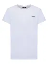14bros Logo-embroidered T-shirt In White