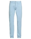 14bros Man Jeans Light Blue Size 33 Cotton