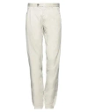 14bros Man Pants Beige Size 38 Cotton In Beige
