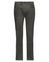 14bros Man Pants Military Green Size 33 Cotton In Green