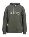 14bros Sweatshirts In Green