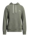 14bros Man Sweatshirt Military Green Size Xl Cotton