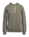 14bros Man Sweatshirt Military Green Size S Cotton