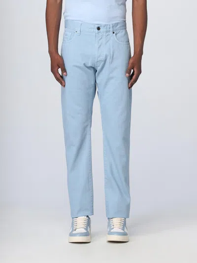 14bros Pants  Men Color Gnawed Blue