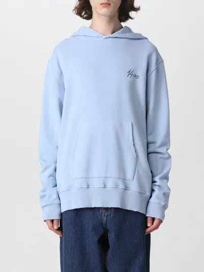 14bros Sweatshirt  Men Color Gnawed Blue