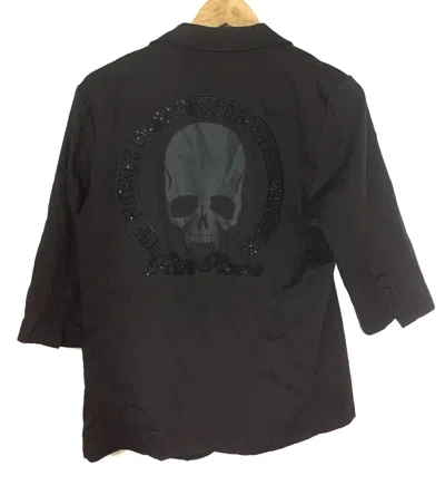 Pre-owned 14th Addiction Rat Roven Skull Japanesestyle Jacket /30 In Multi