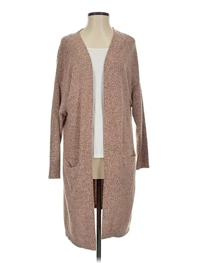 Pre-owned 14th & Union Cardigan Sweater In Brown