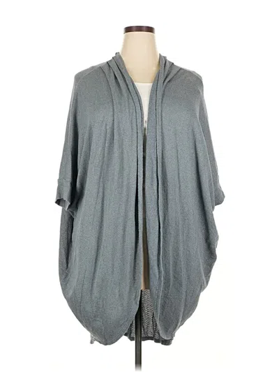 Pre-owned 14th & Union Cardigan Sweater In Gray