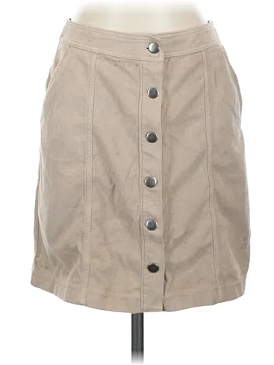 Pre-owned 14th & Union Casual Skirt In Brown