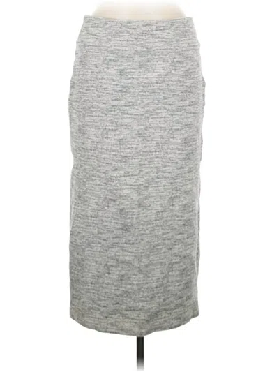 Pre-owned 14th & Union Casual Skirt In Gray