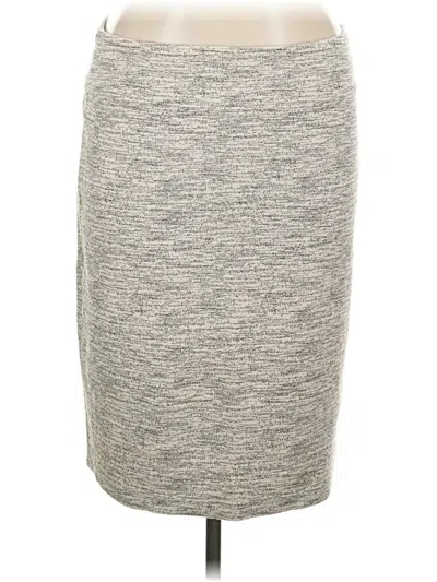 Pre-owned 14th & Union Casual Skirt In Gray