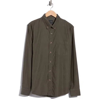 14th & Union Corduroy Button-down Shirt In Multi