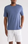 14th & Union Cotton & Modal Blend T-shirt In Blue