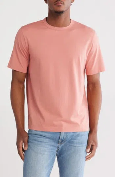 14th & Union Cotton & Modal Blend T-shirt In Pink Desert