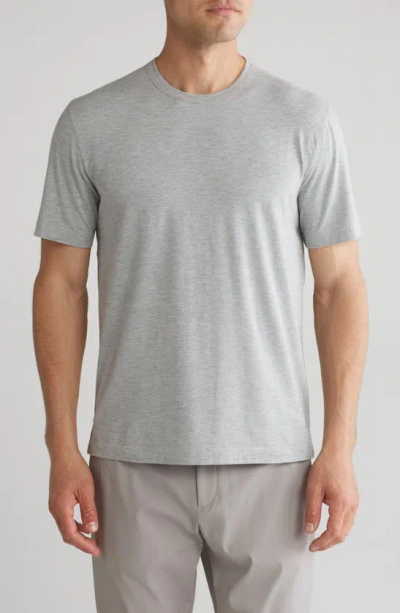 14th & Union Cotton Blend Crewneck T-shirt In Gray