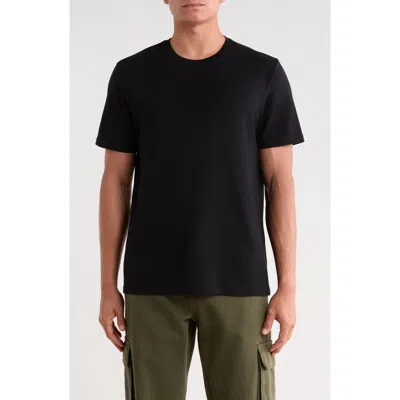 14th & Union Cotton Crew T-shirt In Black