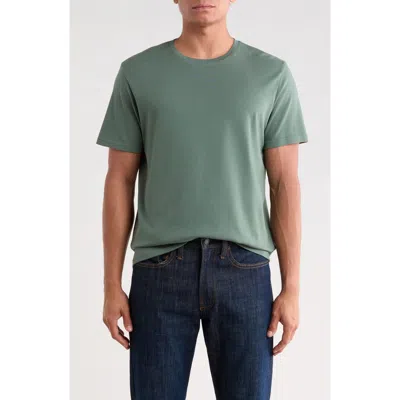 14th & Union Cotton Crew T-shirt In Gray