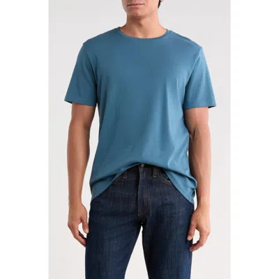 14th & Union Cotton Crew T-shirt In Orange
