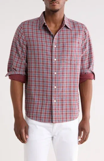 14th & Union Duofold Flannel Button-up Shirt In Multi