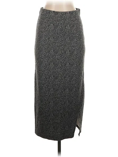 Pre-owned 14th & Union Formal Skirt In Gray