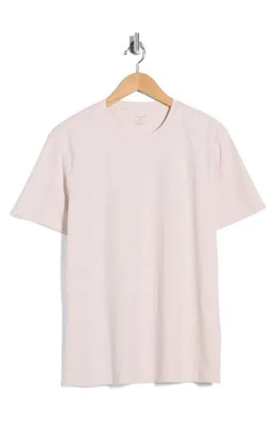 14th & Union Interlock T-shirt In Pink