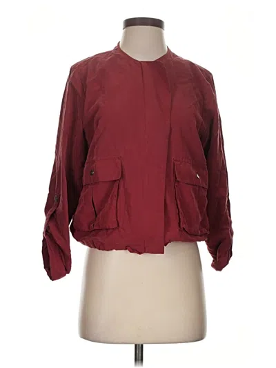 Pre-owned 14th & Union Jacket In Burgundy