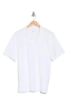 14th & Union Johnny Collar Polo In White