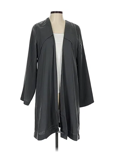 Pre-owned 14th & Union Kimono In Gray