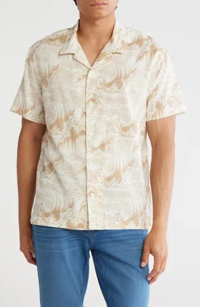 14th & Union Linen & Cotton Camp Shirt