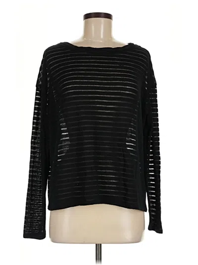 Pre-owned 14th & Union Long Sleeve T-shirt In Black